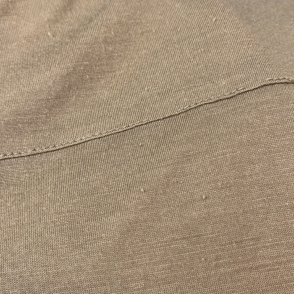 BCBGMAXAZRIA safari inspired khaki button down - Picture 7 of 8